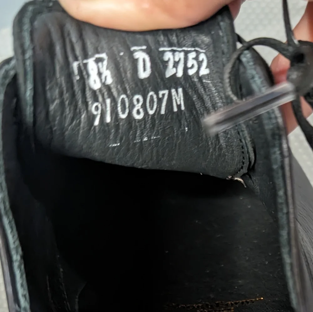 Allen Edmonds‎ Cyrus NWOT 8.5 black leather classic lace up oxford shoes